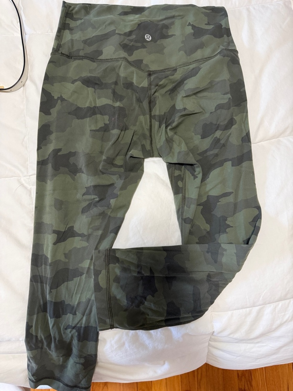 lululemon athletica Olive Green Camo High-Rise Leggings